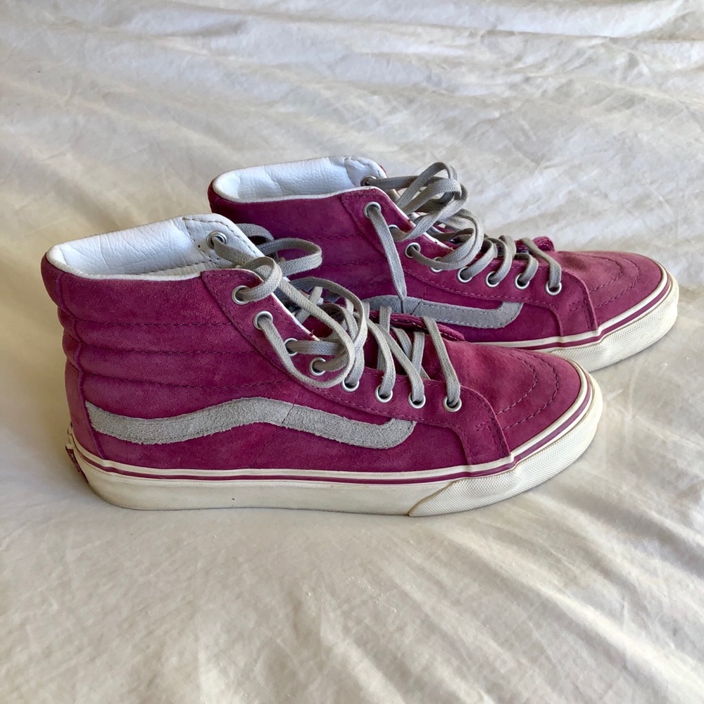Sk8-Hi High Top Suede Shoes with Scotchgard